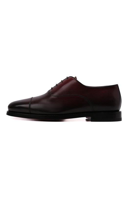 фото Кожаные оксфорды santoni