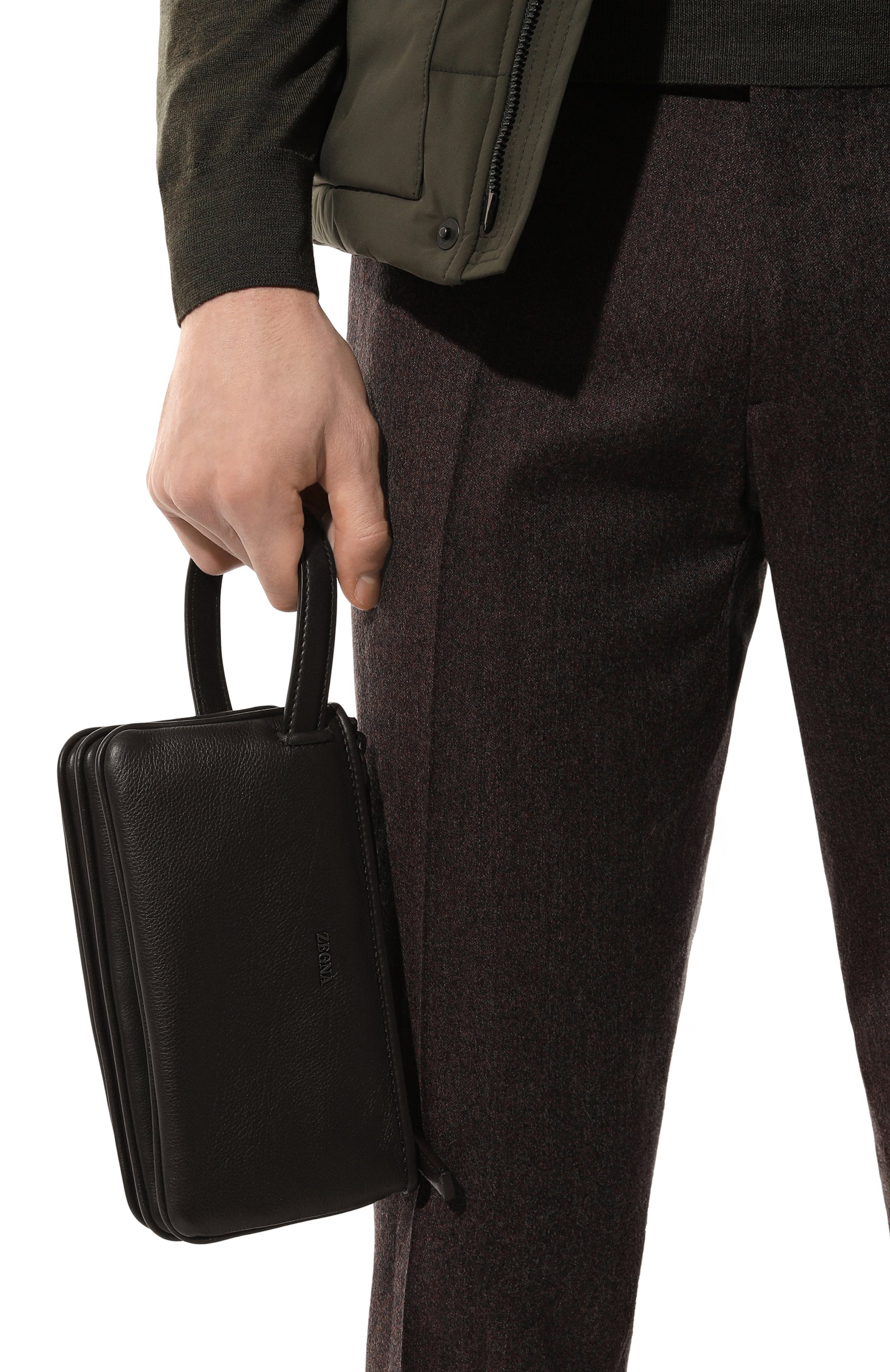 Борсетка ZEGNA, арт. E1960Z/LH0T0, фото 2