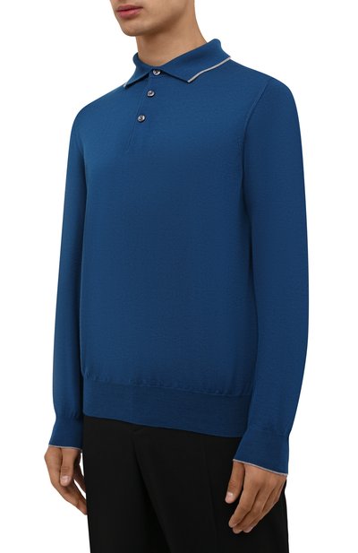 Поло из шерсти и кашемира FIORONI, арт. MK00T0C1, фото 3