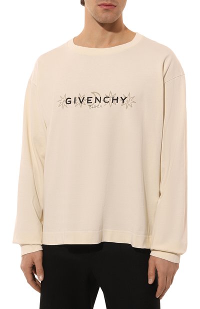 Хлопковый лонгслив GIVENCHY, арт. BM71KP3YNY, фото 3
