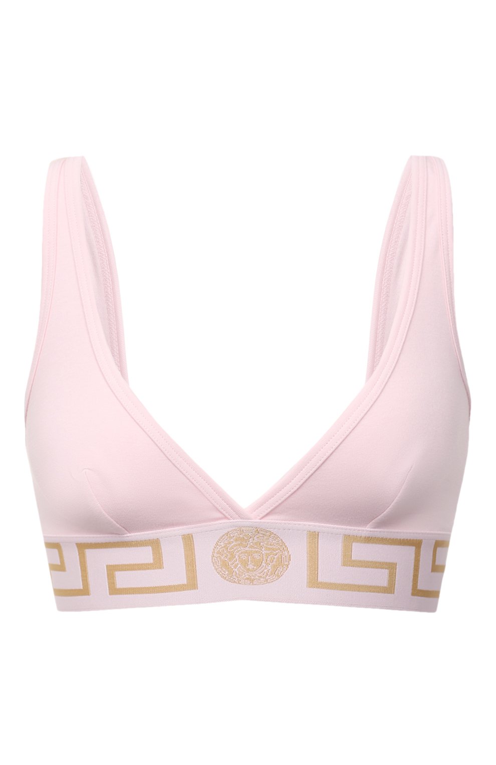 Бюстгальтер с мягкой чашкой VERSACE розового цвета по цене 19950 руб., арт. AUD01047/A232741, фото 1 Бюстгальтер с мягкой чашкой VERSACE, арт. AUD01047/A232741, фото 1
