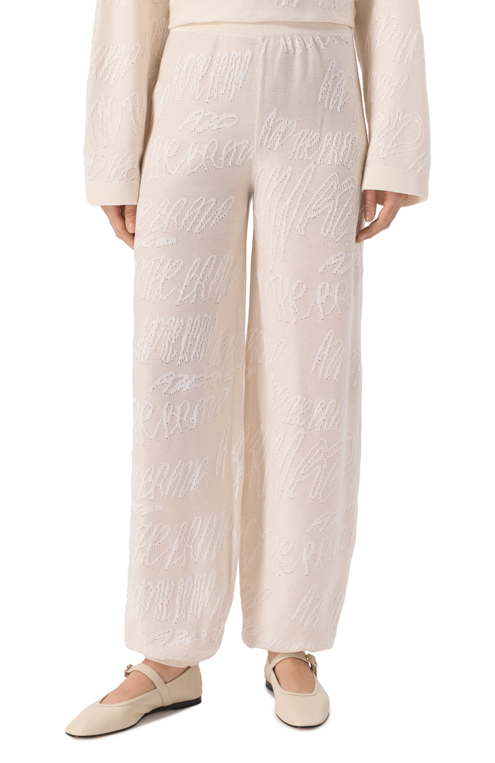 Дж�оггеры из хлопка и вискозы AND THE BRAND, арт. S25-P071-1204-101, фото 3