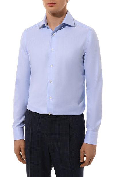 Хлопковая сорочка CANALI, арт. NCLX098/GR03300, фото 4