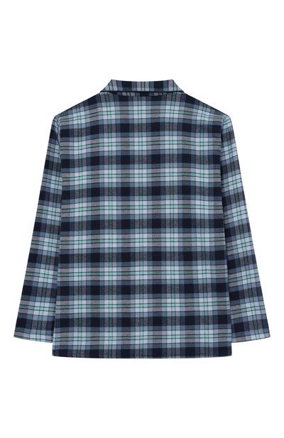 Хлопковая пижама DEREK ROSE темно-синего цвета по цене 22400 руб., арт. 7025-KELB043, фото 3 Хлопковая пижама DEREK ROSE, арт. 7025-KELB043, фото 3