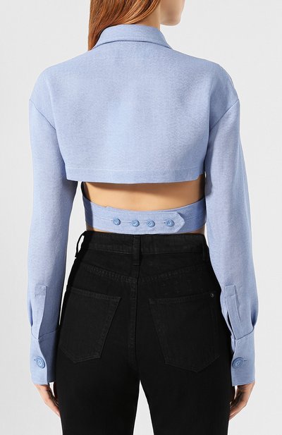 Шелковый топ JACQUEMUS, арт. 193T002/15330, фото 4