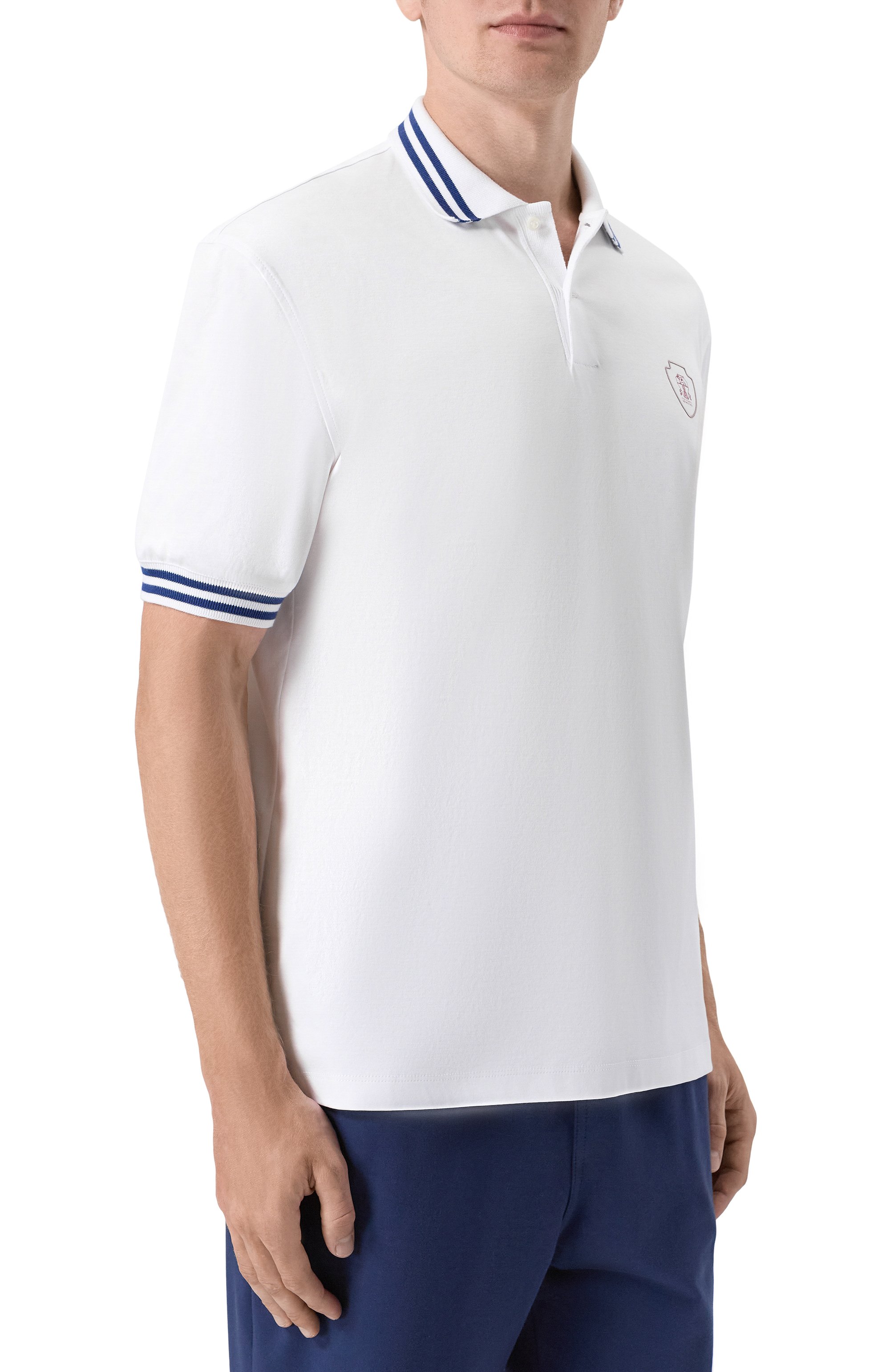 Хлопковое поло BRUNELLO CUCINELLI, арт. M0B133940T, фото 3