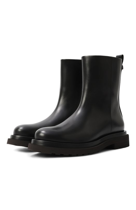 Кожаные ботинки Brunello Cucinelli MZ0LG3089 Чёрный MZ0LG3089