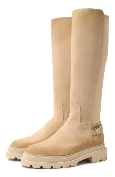 Женские замшевые сапоги SANTONI, арт. WSEG71065G0MTHI0