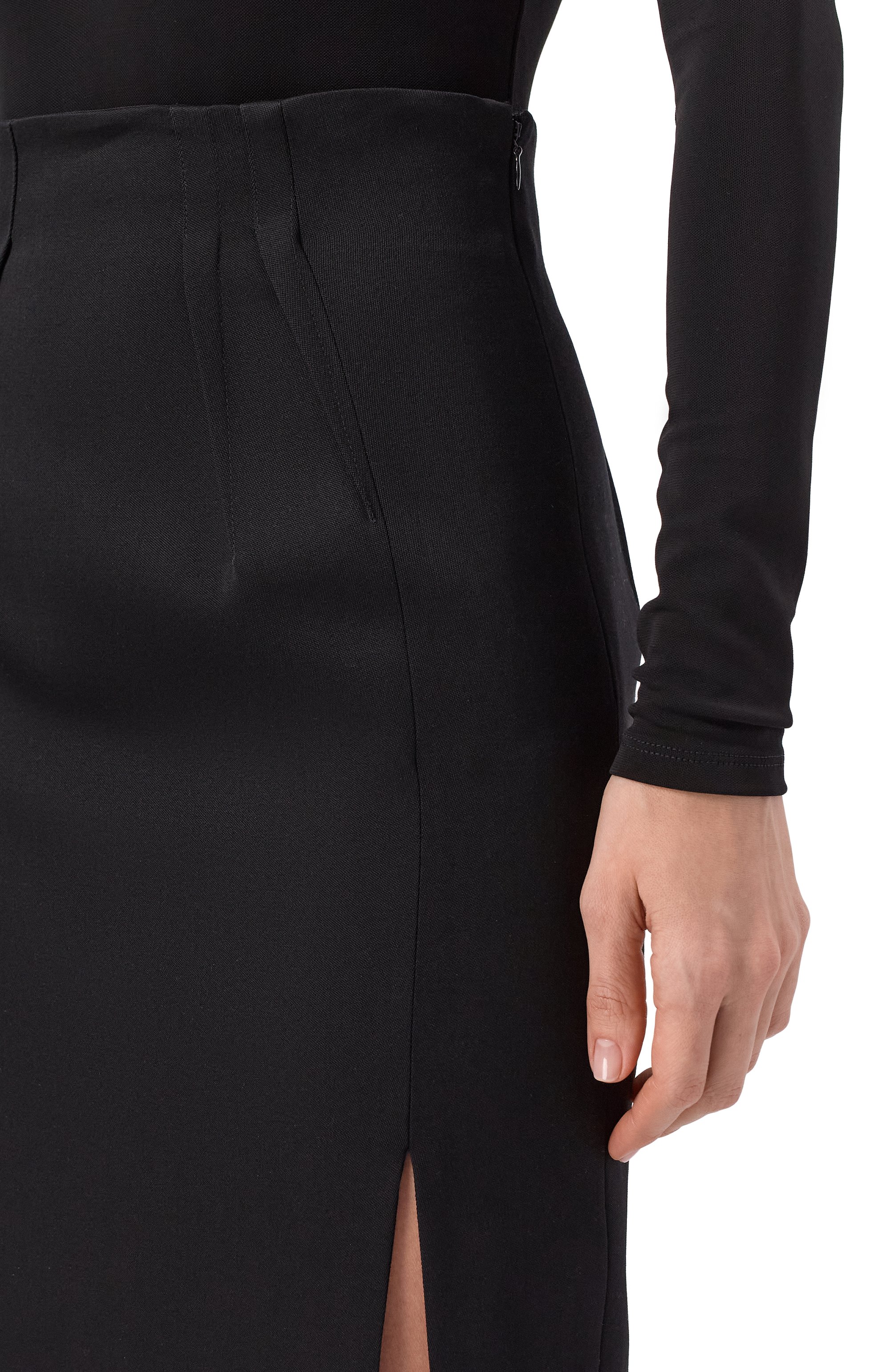 Шерстяная юбка MUGLER, арт. 26P1JU05821020, фото 5