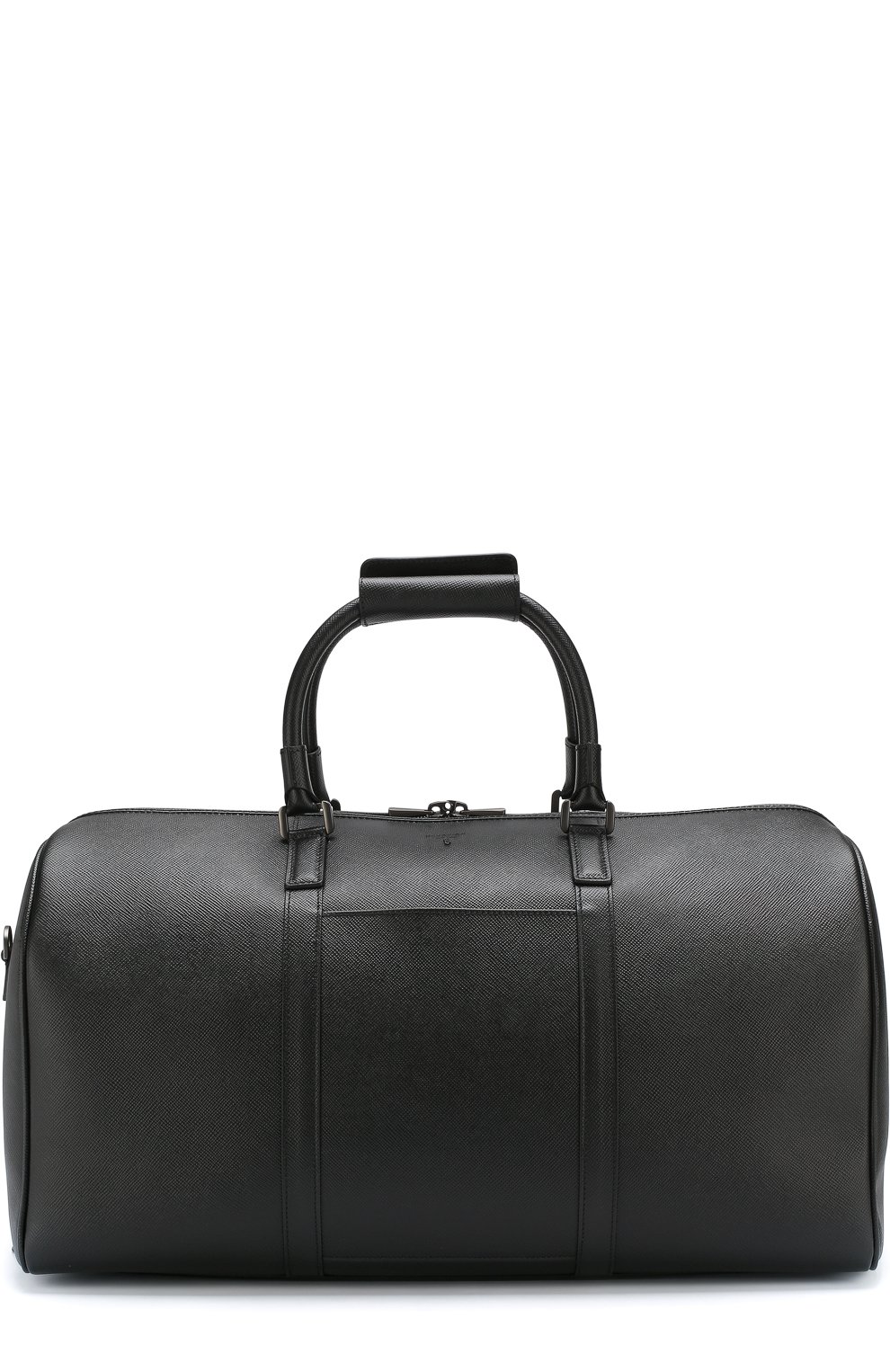 Кожаная дорожная сумка SERAPIAN черного цвета по цене 172500 руб., арт. SEV0EULL2806M50F, фото 1 Кожаная дорожная сумка SERAPIAN, арт. SEV0EULL2806M50F, фото 1