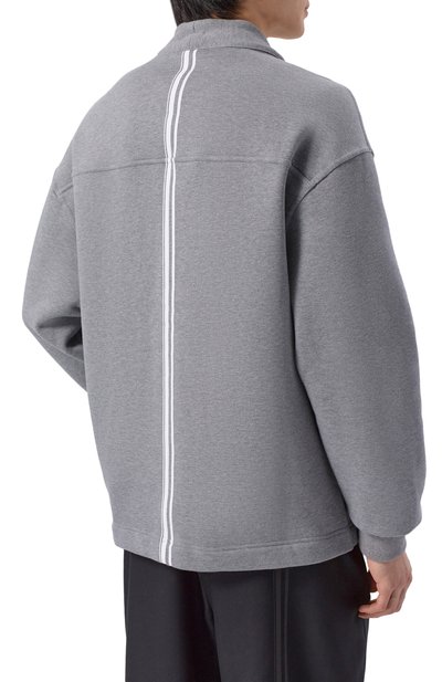 Хлопковый кардиган MORDECAI серого цвета по цене 62950 руб., арт. 26E96MUJ10E, фото 4 Хлопковый кардиган MORDECAI, арт. 26E96MUJ10E, фото 4