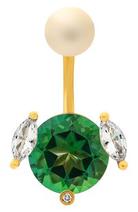 Серьга DELFINA DELETTREZ, арт. MGT5001.F, фото 1