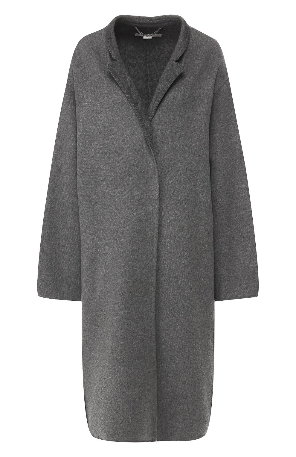 Шерстяное пальто STELLA MCCARTNEY серого цвета по цене 118000 руб., арт. 548701/SMB09, фото 1 Шерстяное пальто STELLA MCCARTNEY, арт. 548701/SMB09, фото 1