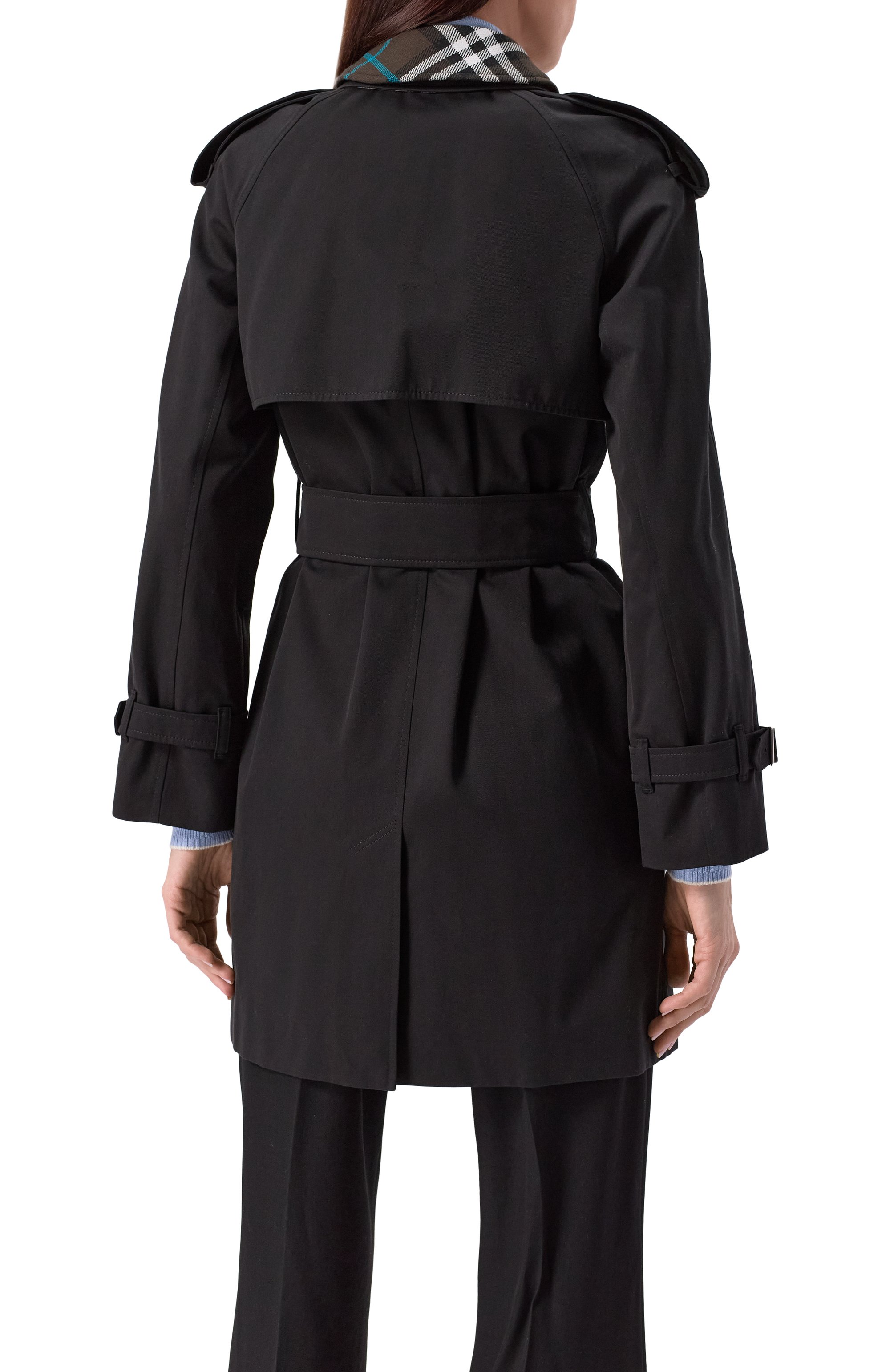 Хлопковый тренч BURBERRY, арт. 8096563, фото 4