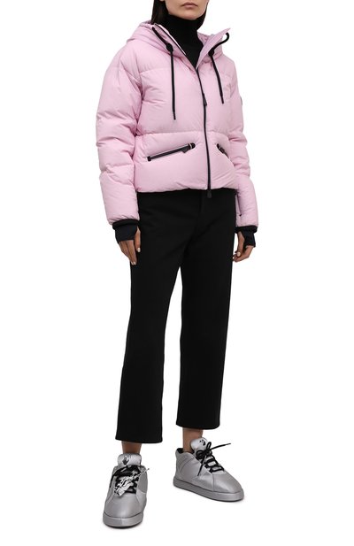 Пуховик allesaz MONCLER розового цвета по цене 175000 руб., арт. G2-098-1A000-26-539X6, фото 2 Пуховик allesaz MONCLER, арт. G2-098-1A000-26-539X6, фото 2