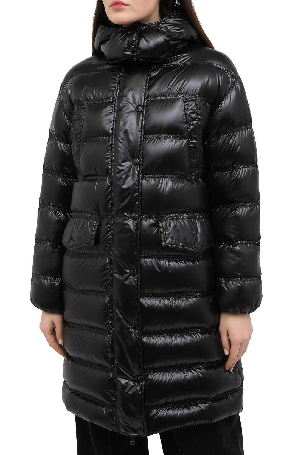 Пуховик MONCLER GENIUS черного цвета по цене 152500 руб., арт. F2-093-1C529-00-54AN2, фото 3 Пуховик MONCLER GENIUS, арт. F2-093-1C529-00-54AN2, фото 3