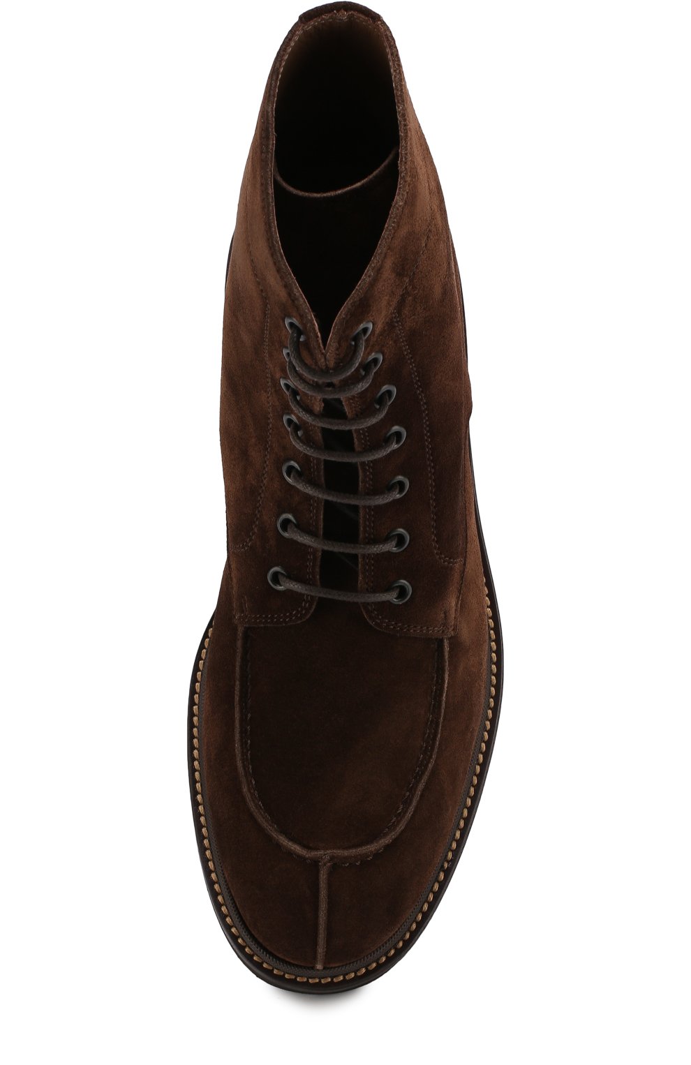 Высокие кожаные ботинки на шнуровке BRUNELLO CUCINELLI, арт. MZUCHPM924, фото 5