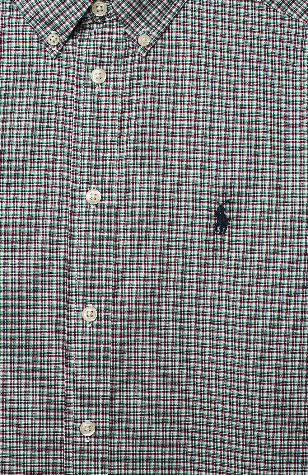 Хлопковая рубашка RALPH LAUREN, арт. 323798996, фото 3