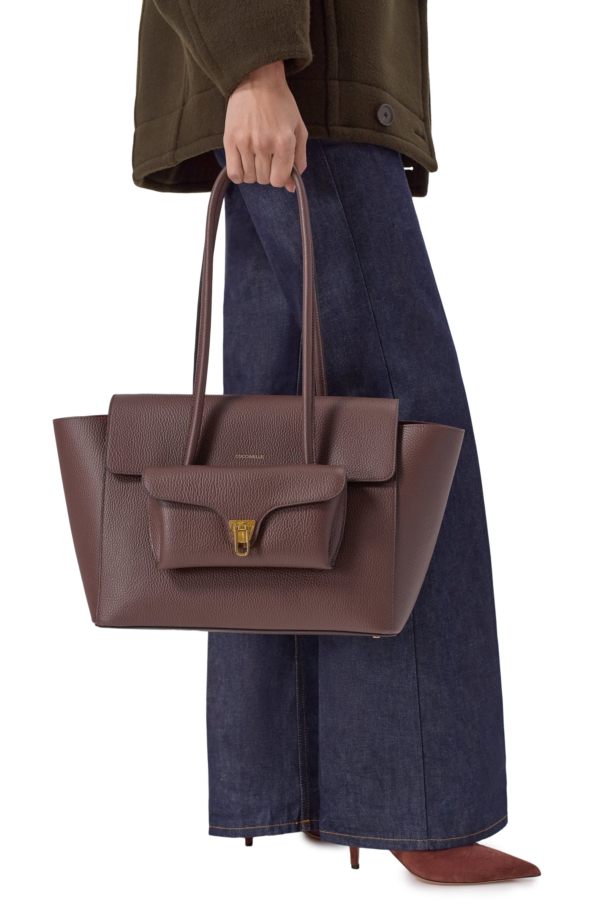 Сумка-тоут double beat medium COCCINELLE, арт. E1 T8A 11 02 01, фото 2