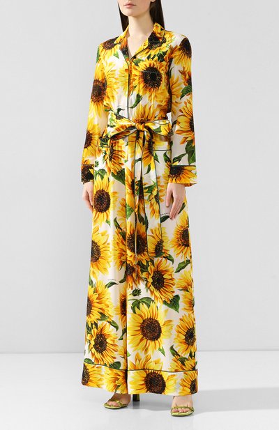 Шелковый комбинезон DOLCE & GABBANA, арт. F6E6JT/HS15K, фото 3