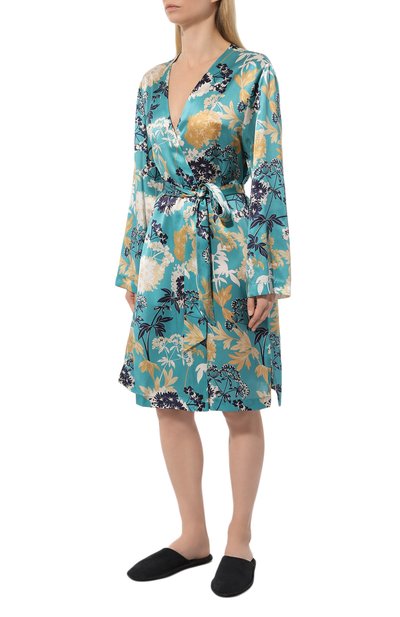 Шелковый халат LUNA DI SETA, арт. VLST61047, фото 3