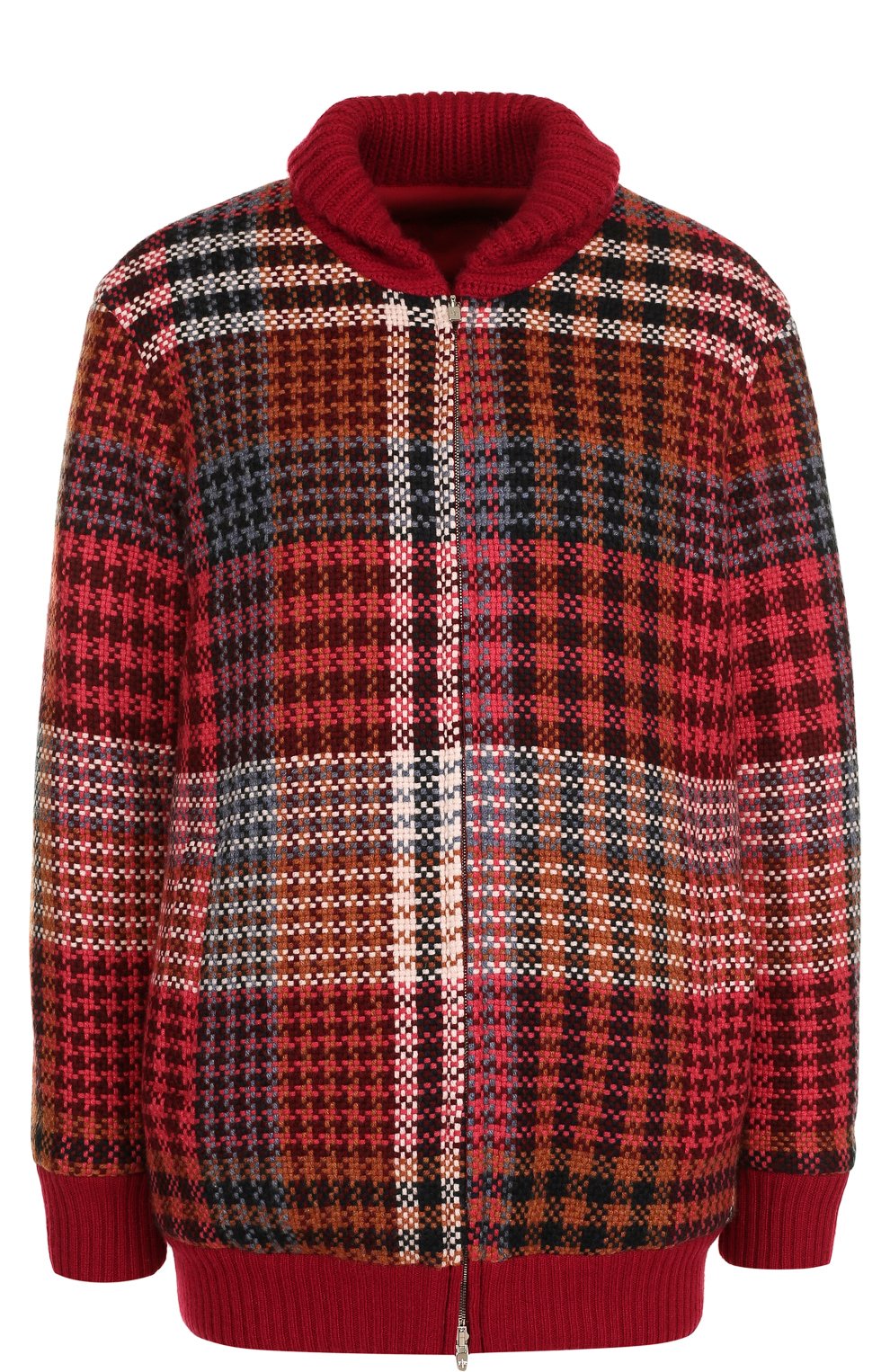 Двубортный вязаный бомбер на молнии LORO PIANA, арт. FAG4349, фото 1