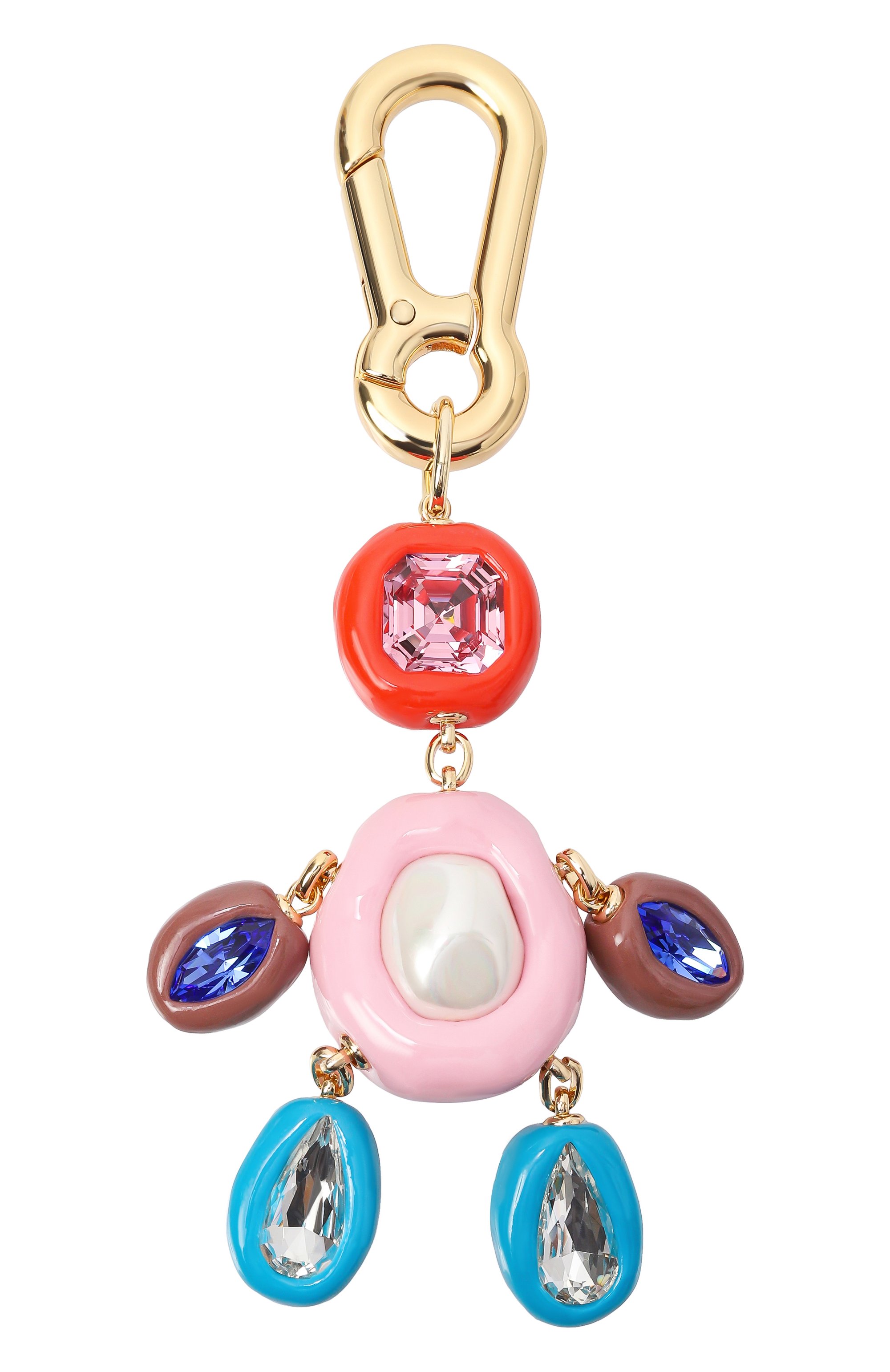 Брелок LILI ARCHIVE разноцветного цвета по цене 66000 руб., арт. М.575, фото 1 Брелок LILI ARCHIVE, арт. М.575, фото 1