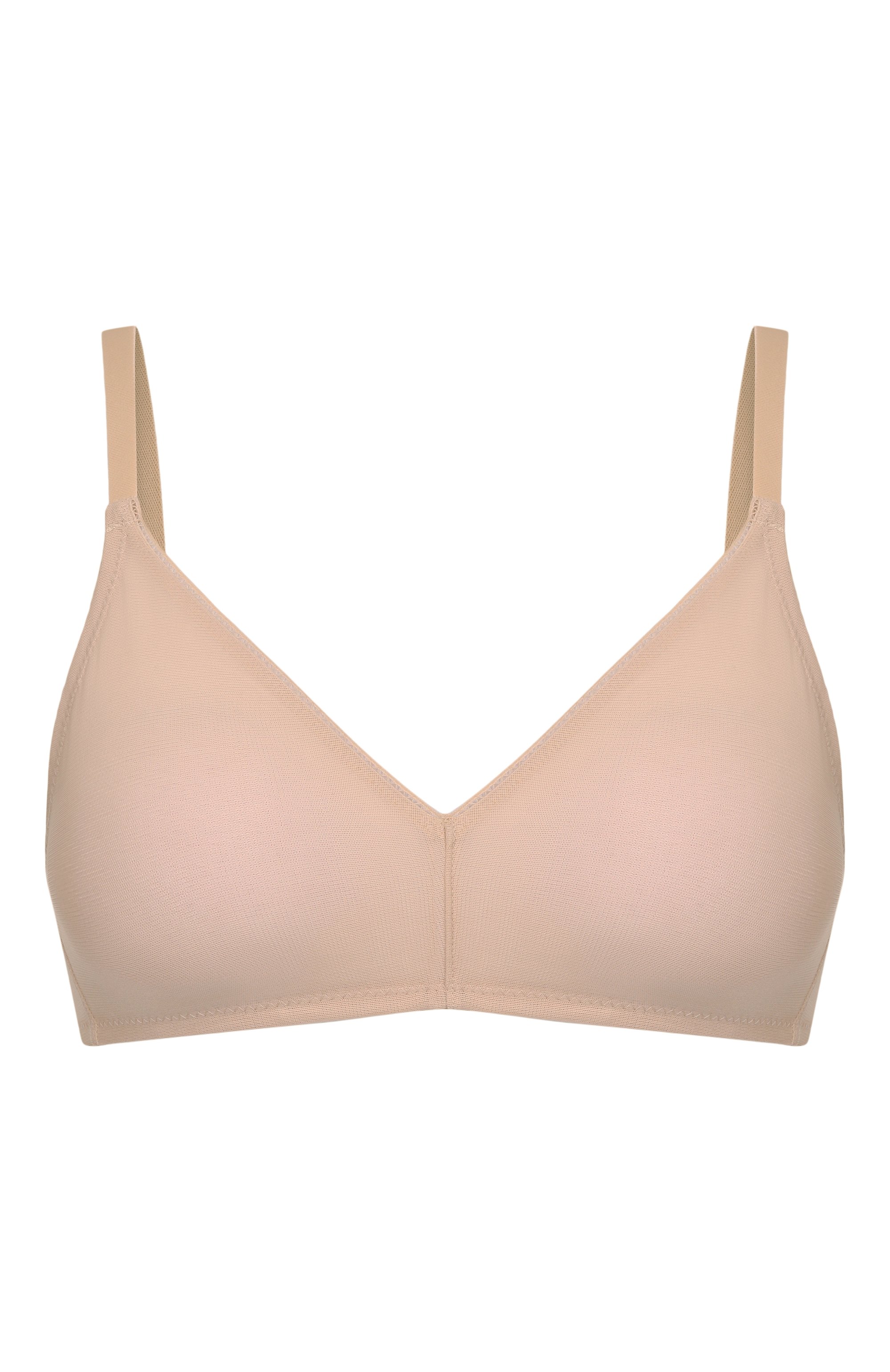 Бюстгальтер HANRO бежевого цвета по цене 14460 руб., арт. 070842, фото 1 Бюстгальтер HANRO, арт. 070842, фото 1