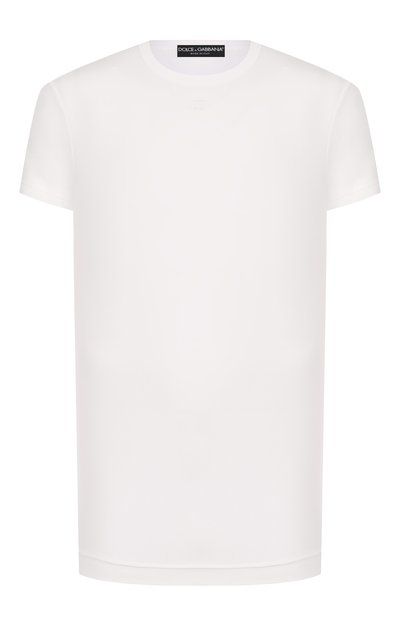 Мужская хлопковая футболка DOLCE & GABBANA, арт. G8SX0Z/G7PIY