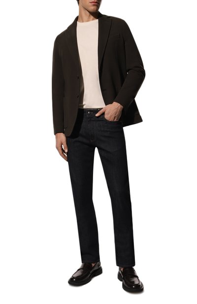 Хлопковый пиджак CIRCOLO 1901 темно-серого цвета по цене 45150 руб., арт. CN3580, фото 2 Хлопковый пиджак CIRCOLO 1901, арт. CN3580, фото 2