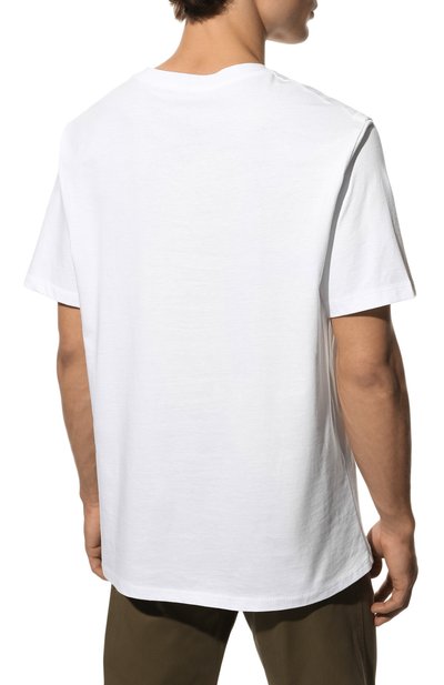 Хлопковая футболка BISIBIGLIO, арт. 0RS0 BLACK/2212 RIF (C0TT0NE PESANTE), фото 4