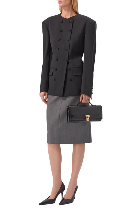 Клатч Hamilton medium MICHAEL Michael Kors 30F5GHMC8L Чёрный  30F5GHMC8L Фото 3