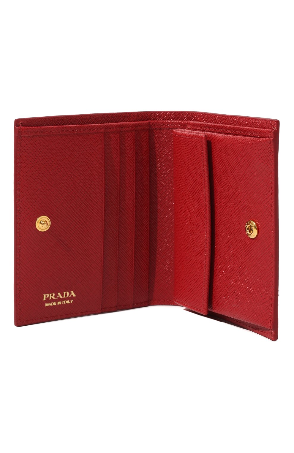 Кожаное портмоне PRADA, арт. 1MV204-2EBW-F068Z, фото 3
