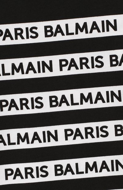 Хлопковый лонгслив BALMAIN, арт. 6L8550/LX150/4-10, фото 3