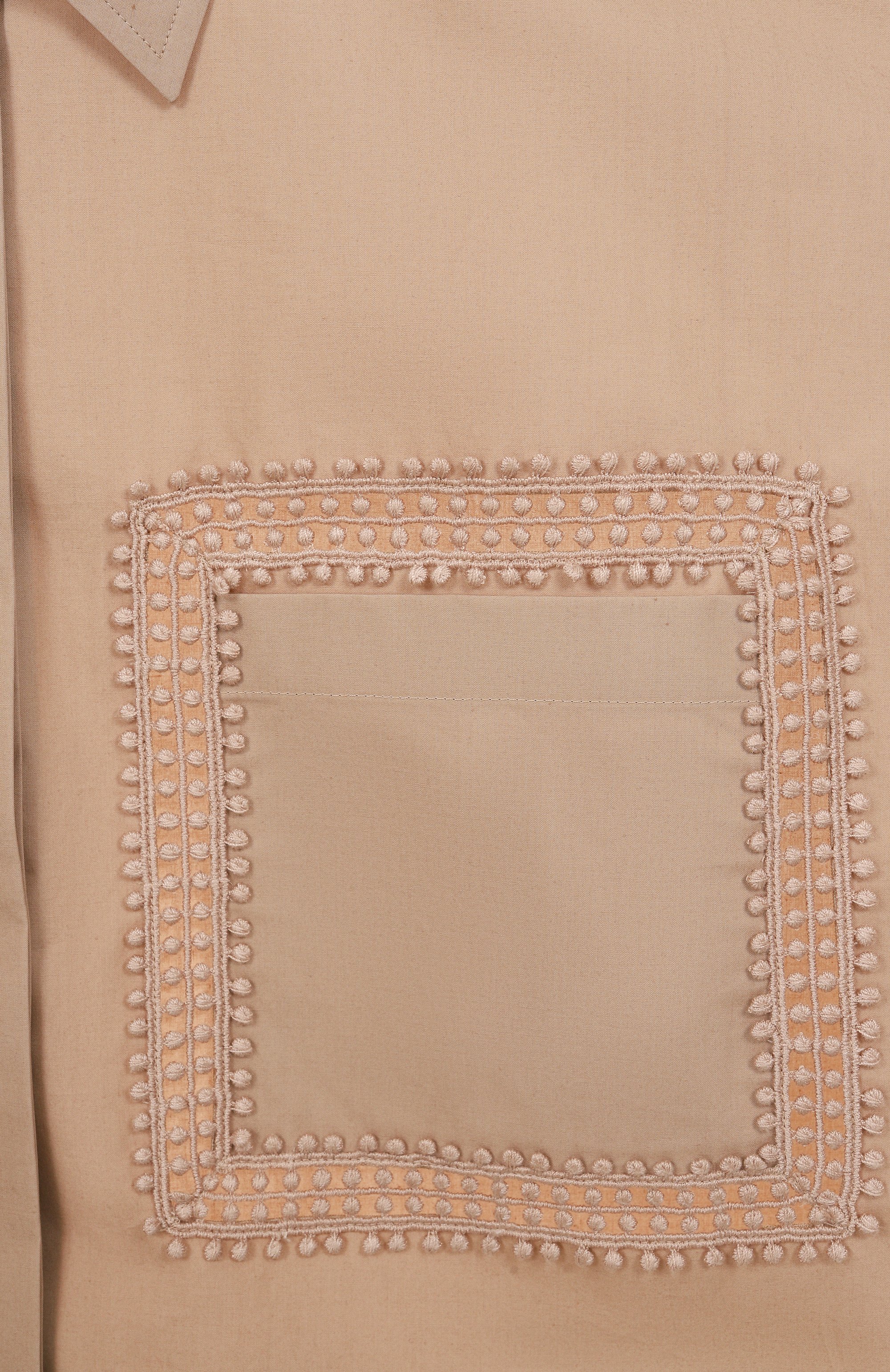 Хлопковая рубашка ELIE SAAB, арт. SH092NS25/P0009, фото 6