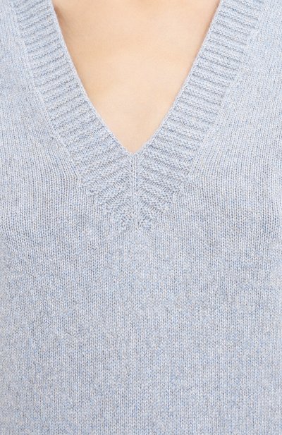 Пуловер из кашемира и шерсти PHILOSOPHY DI LORENZO SERAFINI голубого цвета по цене 45500 руб., арт. A0941/5703, фото 5 Пуловер из кашемира и шерсти PHILOSOPHY DI LORENZO SERAFINI, арт. A0941/5703, фото 5