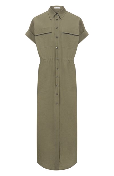 Женское хлопковое платье BRUNELLO CUCINELLI, арт. M0F79ARA51