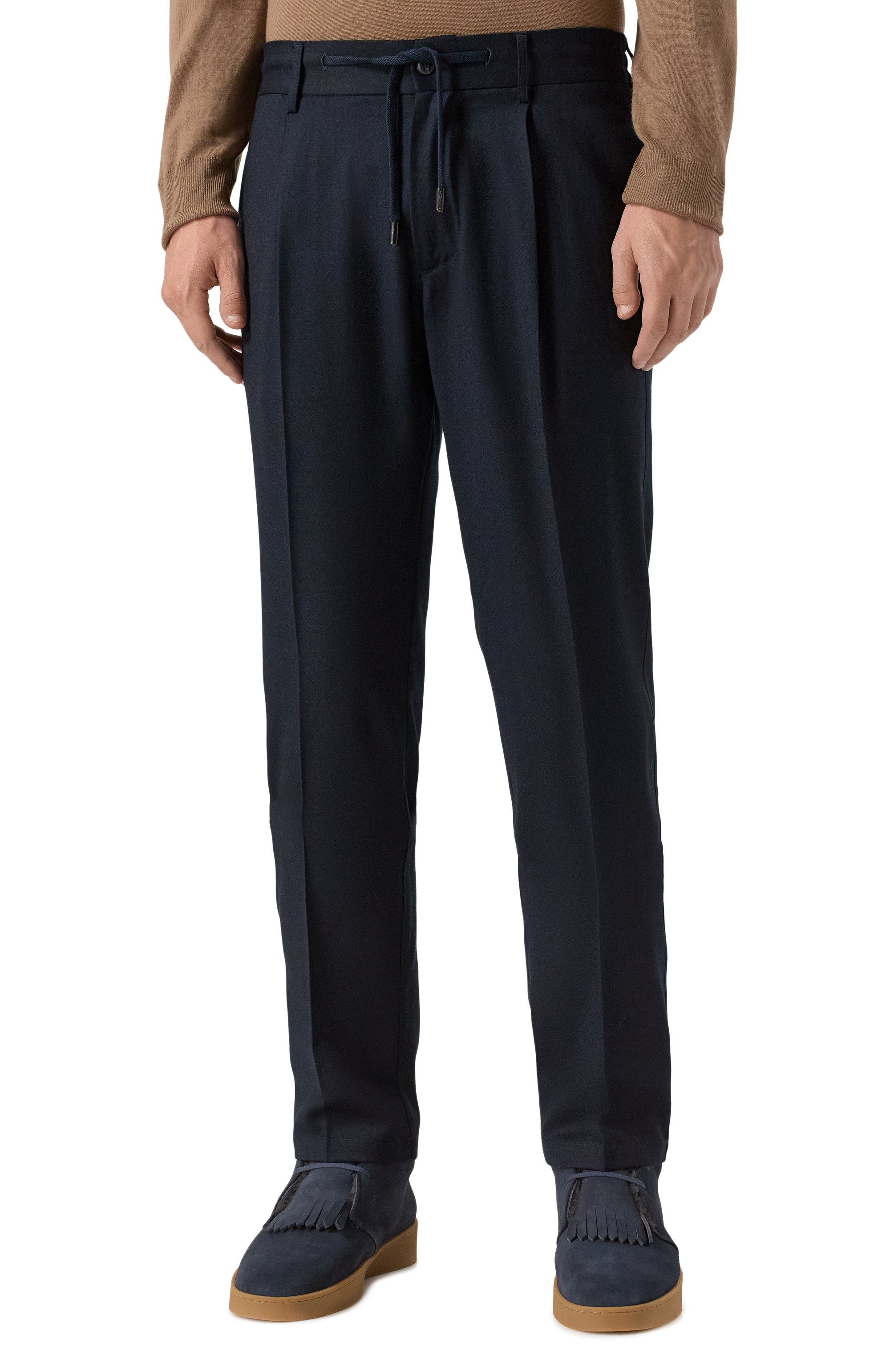 Шерстяные брюки CAPOBIANCO, арт. 19M808.FL00., фото 3