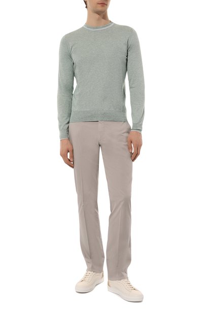 Хлопковые брюки BERWICH, арт. ZIP/1-GD/MX011X, фото 2