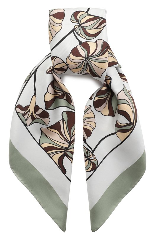 Шелковый платок Coccinelle E7 TNZ 38 01 01 Зелёный E7 TNZ 38 01 01