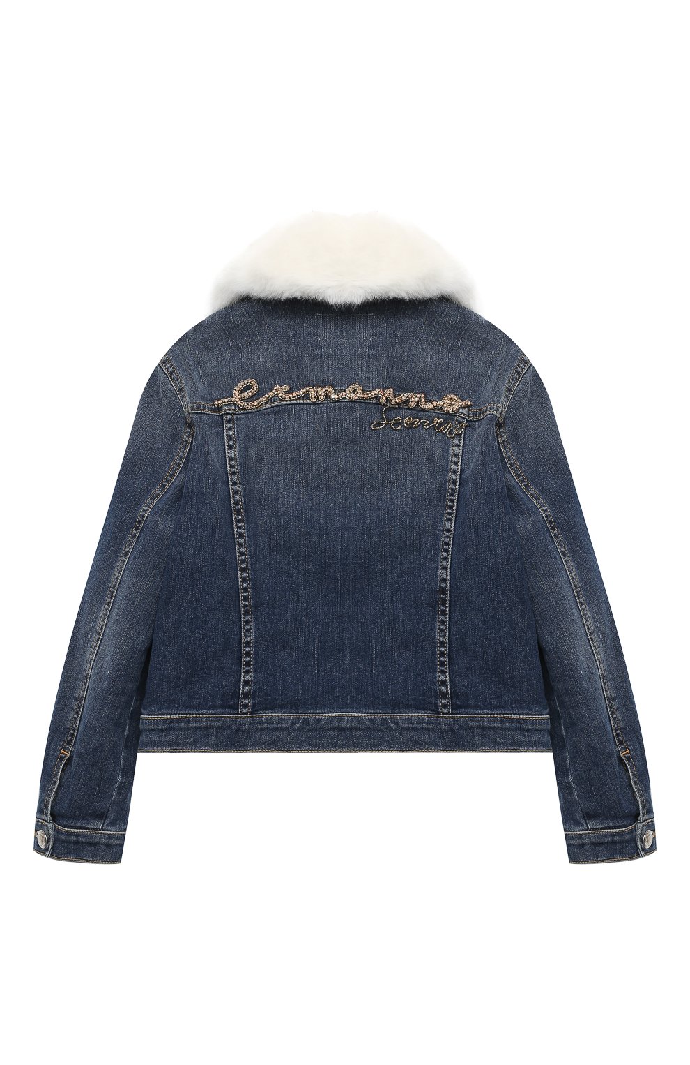 Джинсовая куртка ERMANNO SCERVINO, арт. 47I CP08 JNS/4-8, фото 2