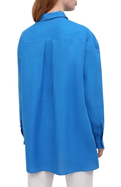 Льняная рубашка LORO PIANA, арт. FAL5890, фото 4