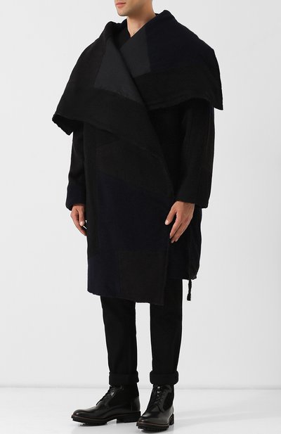 Шерстяное пальто свободного кроя (Y) EDITION, арт. Y-UCP T03 0149, фото 3