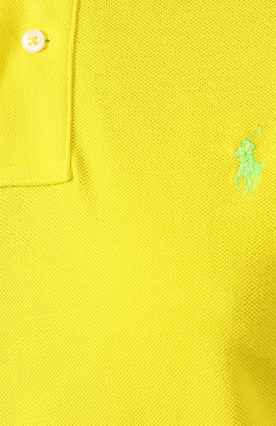 Хлопковое платье POLO RALPH LAUREN желтого цвета по цене 13150 руб., арт. 211744694, фото 5 Хлопковое платье POLO RALPH LAUREN, арт. 211744694, фото 5