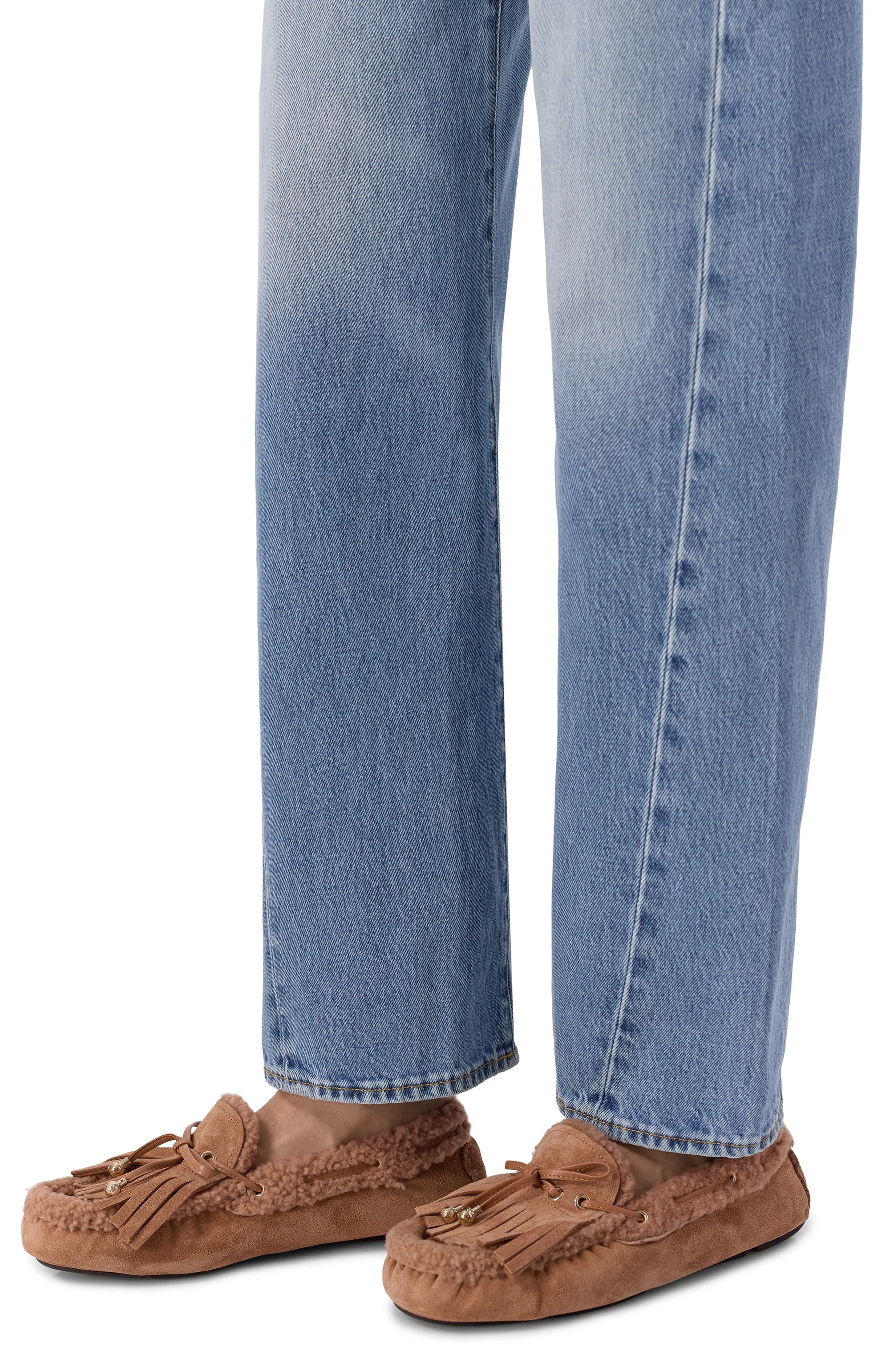 Мокасины manon f из овчины JIMMY CHOO, арт. MAN0N/F/VQQ, фото 2