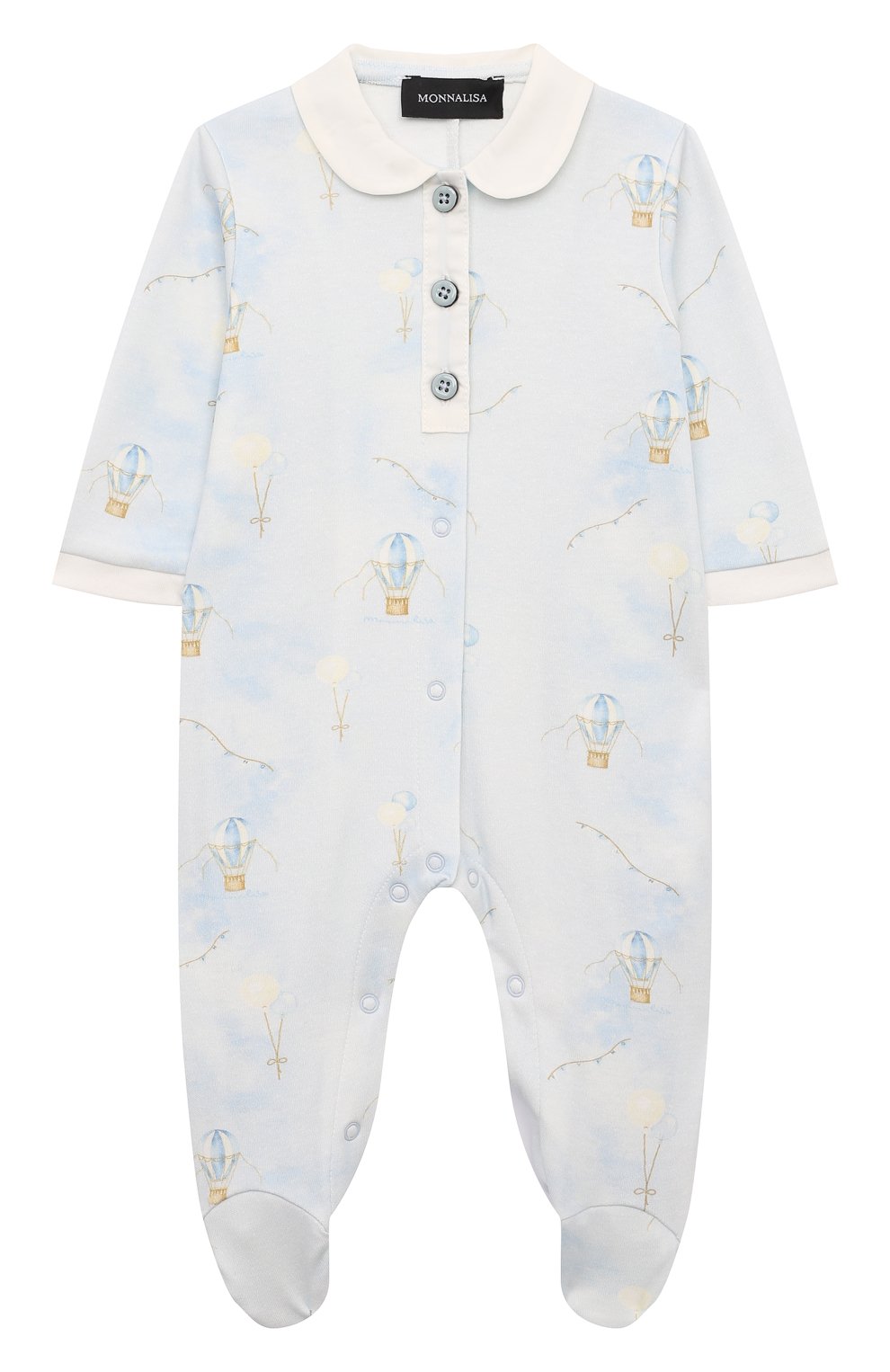 Хлопковый комбинезон MONNALISA, арт. 22D200, фото 1
