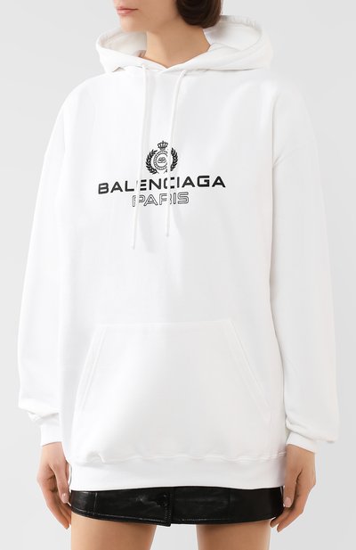 Хлопковое худи BALENCIAGA, арт. 578135/TGV70, фото 3