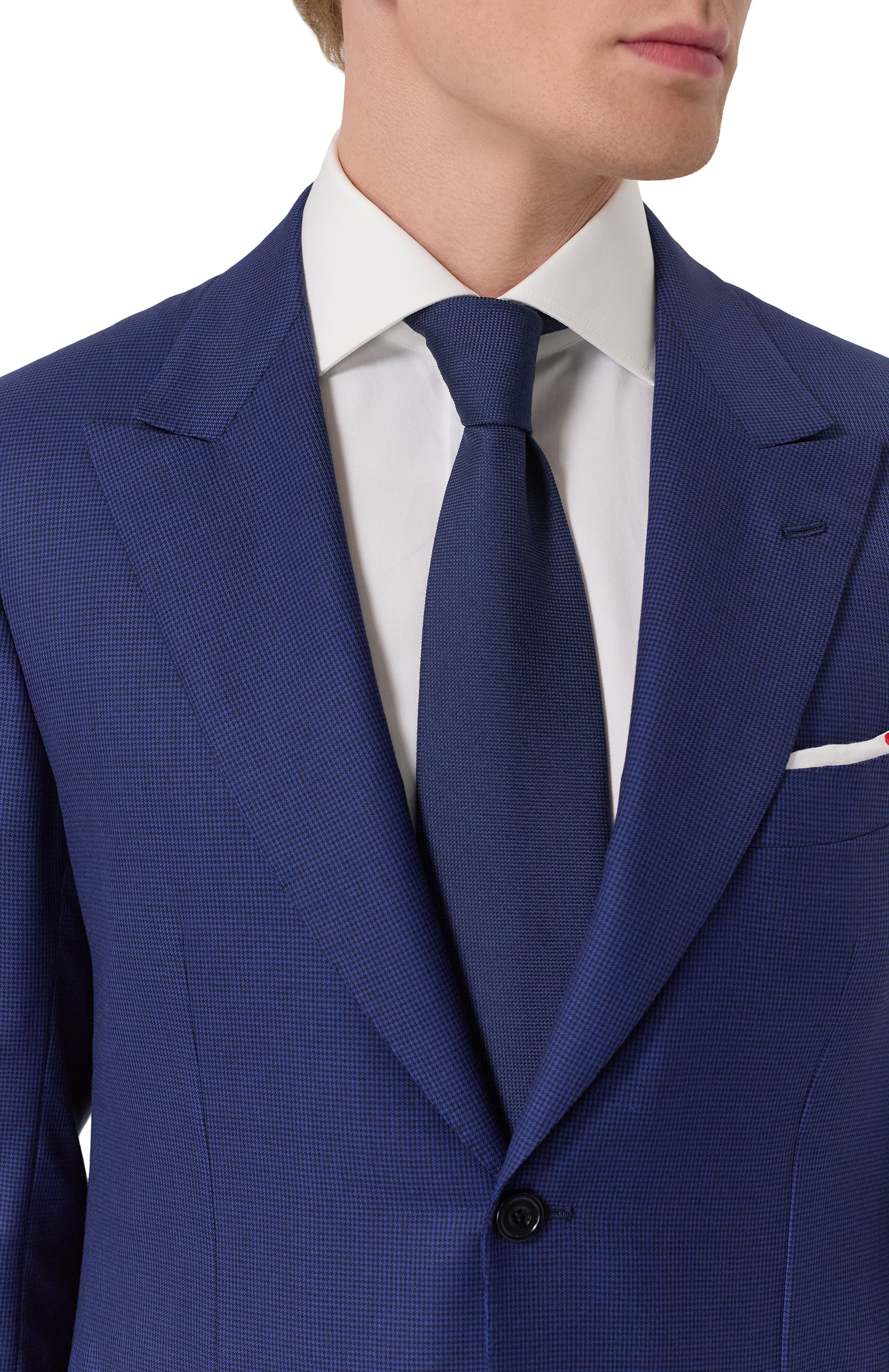 Галстук из шерсти и шелка STEFANO RICCI темно-синего цвета по цене 34150 руб., арт. CCXL/58019, фото 2 Галстук из шерсти и шелка STEFANO RICCI, арт. CCXL/58019, фото 2