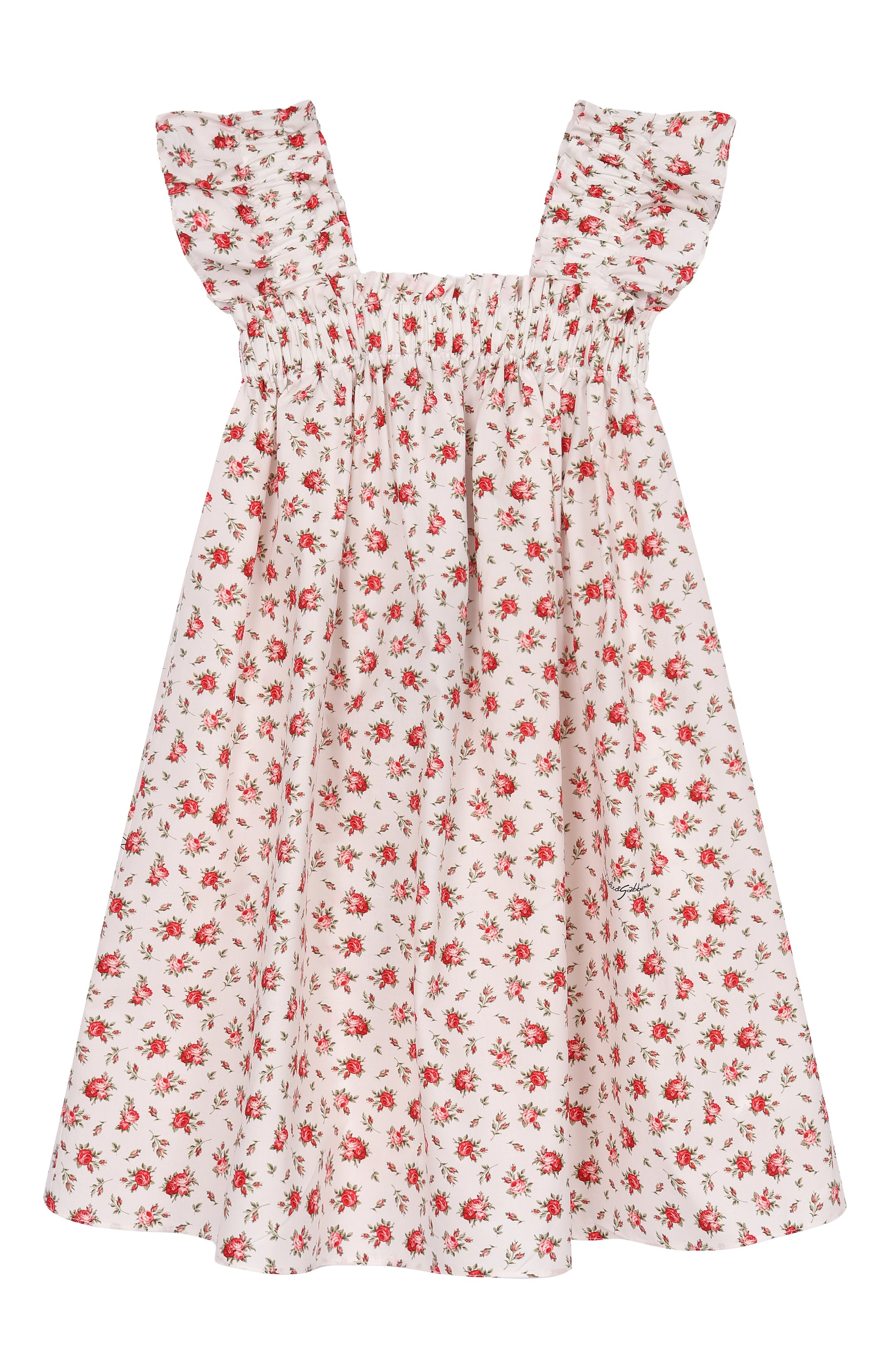 Хлопковый сарафан DOLCE & GABBANA, арт. L54DQ4/HS5UB, фото 1