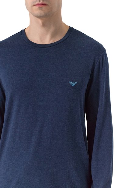 Лонгслив из вискозы EMPORIO ARMANI, арт. 111653/4F584, фото 5